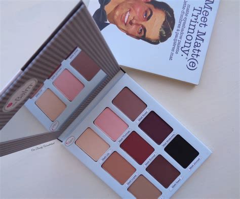 Meet Matt E Trimony By The Balm Review Swatches Jennyland Gr