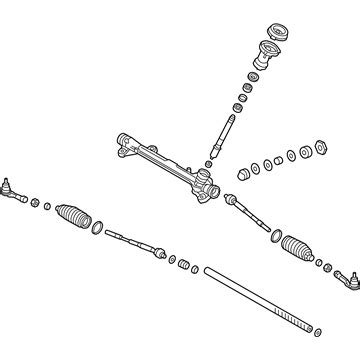 56500H8000 Genuine Kia Gear Assembly Steering