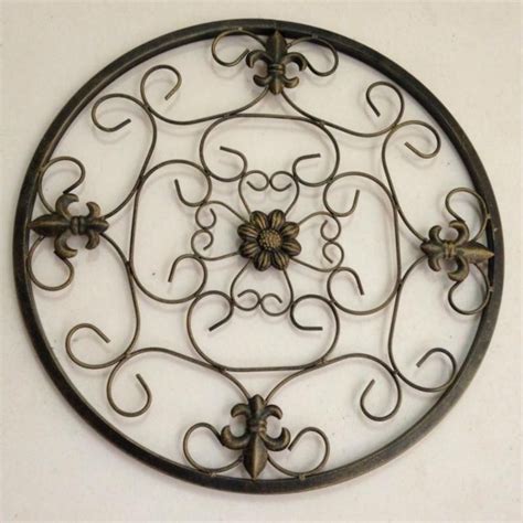 20 Photos Wrought Iron Garden Wall Art