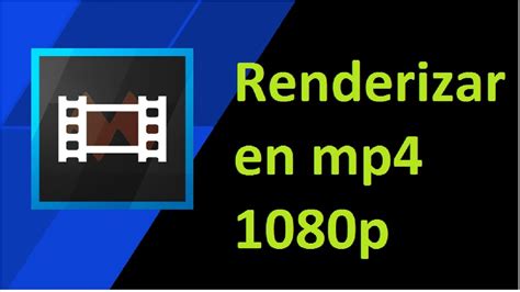 Como Renderizar Videos En Sony Vegas Pro13 Mp4 Youtube