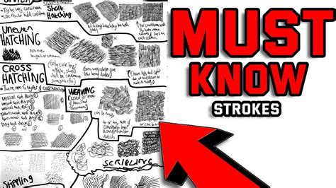 8 Crucial Pen Pencil Strokes EVERY Beginner MUST Know YouTube