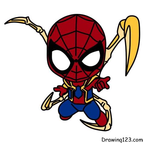 Baby Spiderman Drawing