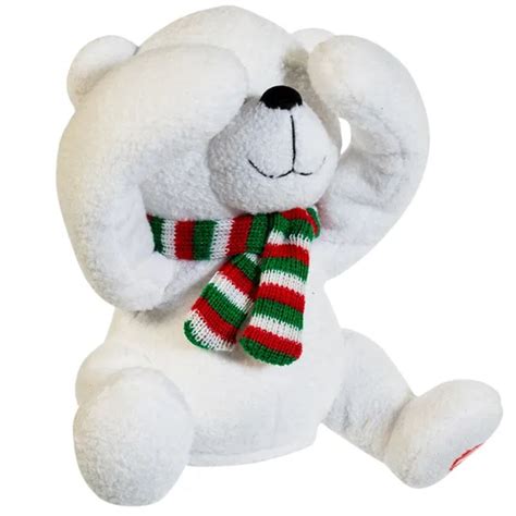 Peek-A-Boo Christmas Bear - RetroFestive.ca