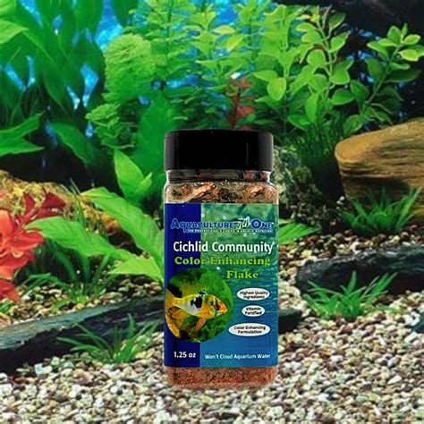 Aquaculture One Cichlid Color Enhancing Flake Tropiczone Specialty