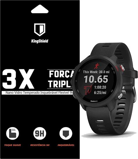 Pel Cula Garmin Forerunner S Kingshield Nano Vidro X Unid