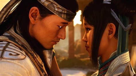 MORTAL KOMBAT 1 Kitana Liu Kang Kissing Scene 2023 YouTube