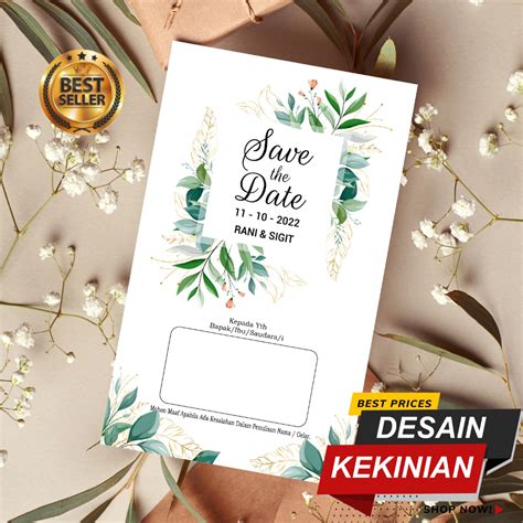 Jual Undangan Wedding Khitan Undangan Nikah Undangan Pernikahan