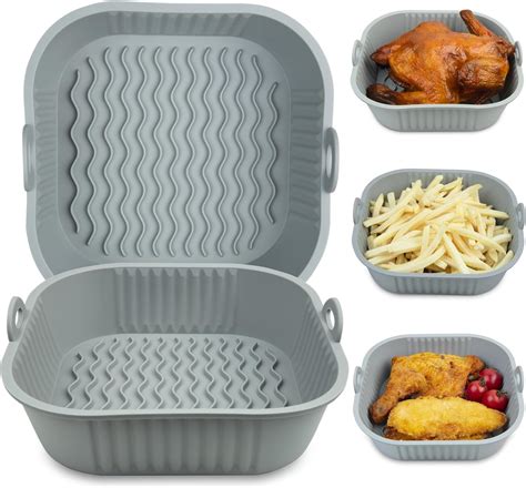 Silikonform F R Hei Luftfritteuse Cm Air Fryer Silicone Pot