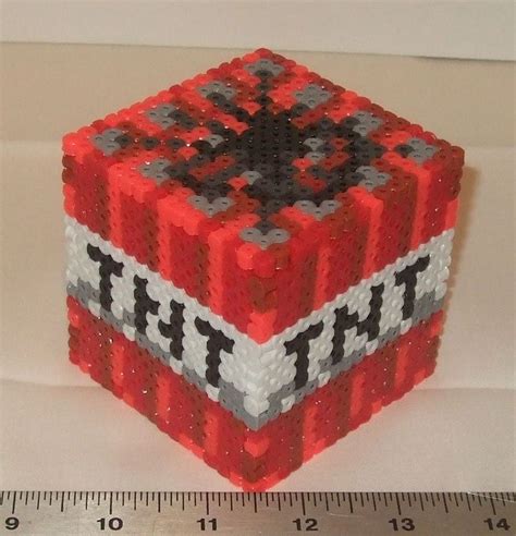 Minecraft Perler Bead Patterns Tnt Do You Have Perler Beads Just Lying Around