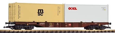 PIKO 37754 Containertragwagen 2 Container Ep VI DB AG 205 60