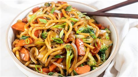 Yaki Udon Stir Fried Udon Noodles Bake It With Love