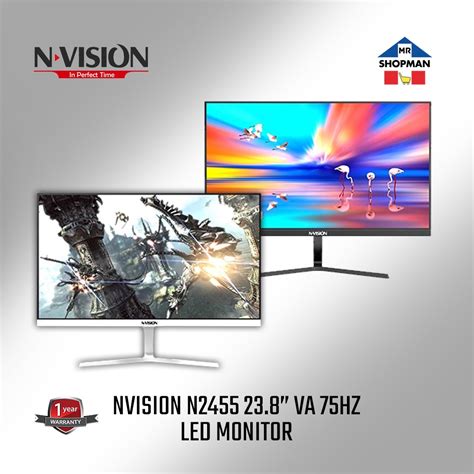 Nvision N Pro Ips Hz N Hz White Black X