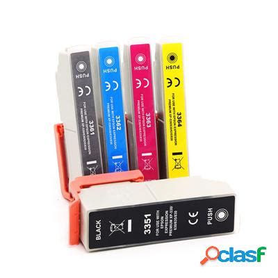 5 Cartucce Epson T202xl Multipack Nero Colore Compatibile In Italia