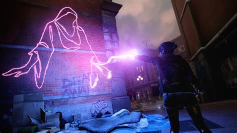 Infamous First Light Review Neon Gas Shacknews