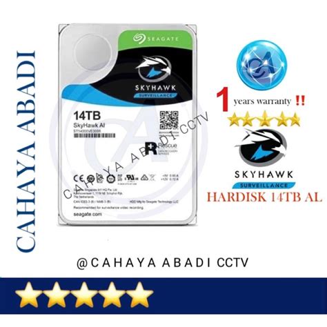 Jual Hard Disk 14tb Seagate Skyhawk Hdd Tb Untuk Internal Pc Dan Cctv