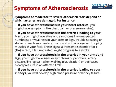 PPT Atherosclerosis Symptoms Causes And Treatment PowerPoint