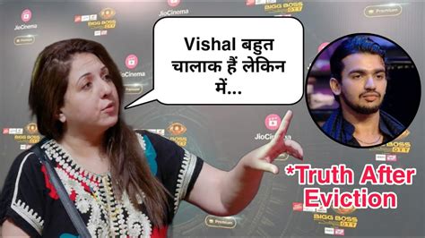 BB OTT3 Munisha न Eviction क बद खल Vishal Pandey क पल Vishal