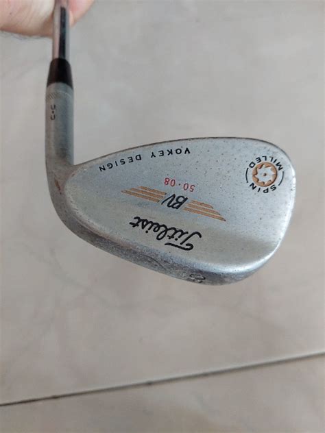 Titleist Vokey Wedge 50 Degree Sports Equipment Sports And Games Golf