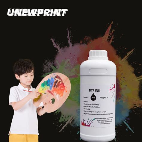 Unewprint 1kg Dark Printing Ink For Dtf Transfer Film China Dtf Film