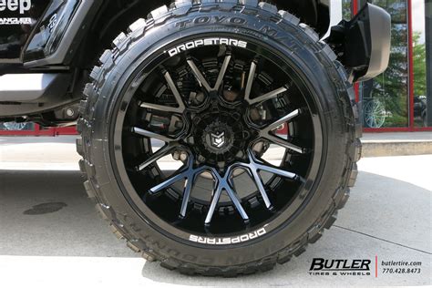 Jeep Wrangler With 22in Dropstar 654 Wheels Exclusively From Butler