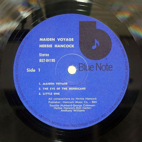 Yahoo オークション 米 HERBIE HANCOCK MAIDEN VOYAGE BLUE NOTE BST