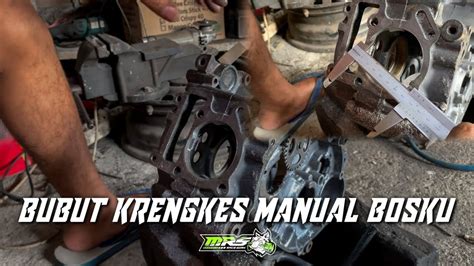 BUBUT COAK KRENGKES MANUAL MENGGUNAKAN BOR Eps 1 RAKIT MESIN BORE UP