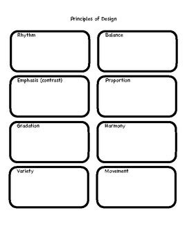 Art Analysis Worksheet by Amy Duncan | TPT