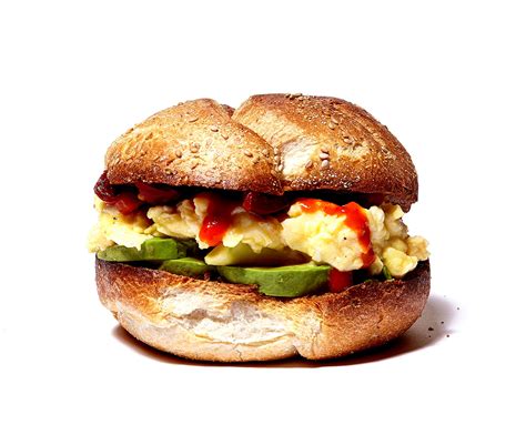 Egg And Avocado Breakfast Sandwich Bon Appétit