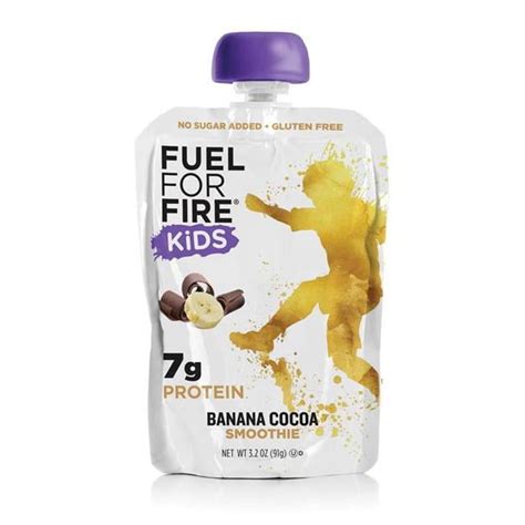 Fuel for Fire 235931 3.2 oz Fuel for Fire Kids Portable Protein Snacks ...