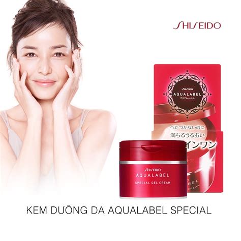 Review Kem Dưỡng Da Shiseido Aqualabel Special Gel Cream Của Nhật Có