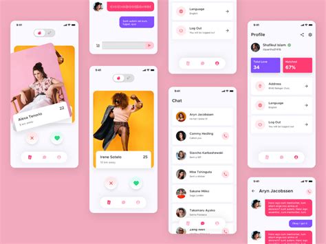 Tinder App Concept Free Sketch Resource Sketch Elements