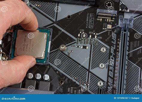 Man Installs An 8th Generation Intel Core I3 Processor Into A