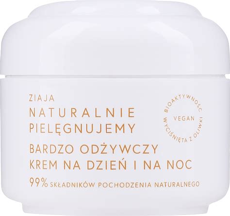 Ziaja Naturalnie Piel Gnujemy Cream Bardzo Od Ywczy Krem Do Twarzy Na