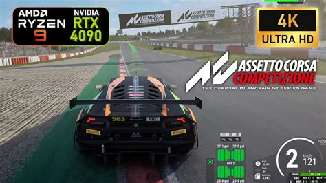 Assetto Corsa Competizione 4K Epic Settings RTX 4090 R9 7950x