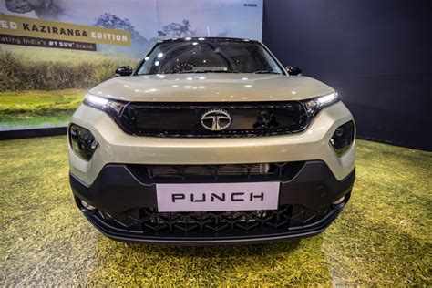 Tata Punch Nexon Harrier Safari Kaziranga Edition Pictures