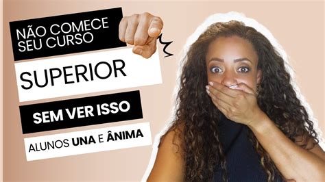 SE VOCê ESTUDA EM FACULDADES DO GRUPO ÂNIMA PRECISA VER ISSO COMO