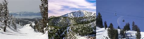 Mount Rose Ski Resort at Lake Tahoe, CA