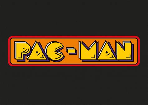 PAC MAN Logo Poster By PAC MAN Displate