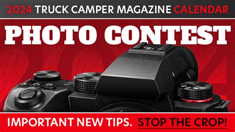 tcm calendar photo contest truck camper magazine