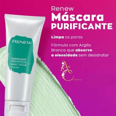 A M Scara Facial Purificante Renew Um Produto Que Promete Uma Limpeza