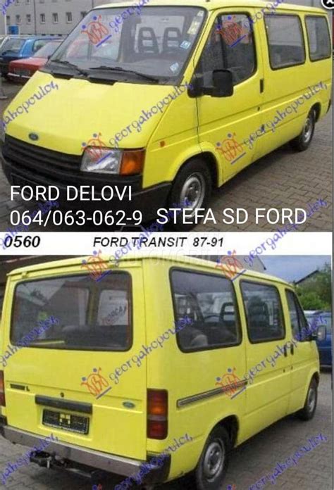 Ford Transit U Delovima Delovi I Oprema Za Transportna Vozila