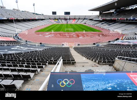 Spain Barcelona The Estadi Olímpic Lluís Companys formerly known as