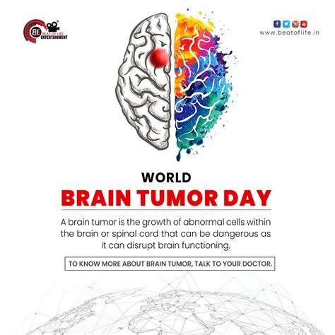 World Brain Tumor Day Beat Of Life Entertainment