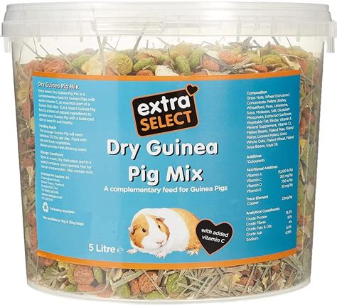 Extra Select Guinea Pig Food Dry Muesli Mix With Concentrate Pellets