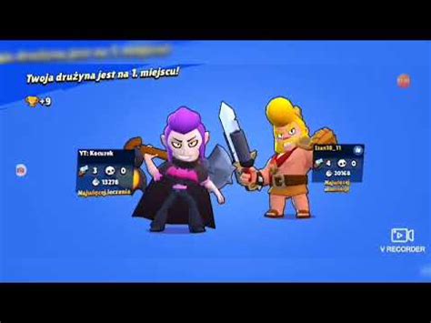 Brawl Stars 2 Wbiłem Mortisem 10 rangę oraz wykonałem zadania nie