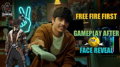 AJJU BHAI FIRST FREE FIRE GAMEPLAY AFTER FACE REVEAL FREE FIRE