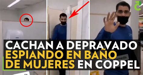 Cachan A Depravado Espiando En Ba O De Mujeres