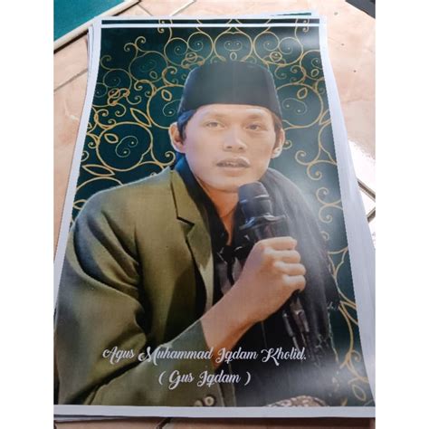 Jual Poster Tokoh Bisa Request Foto Anda Ukuran A3 Besar 48cmx32cm