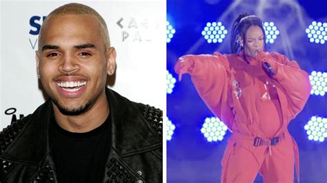 Chris Brown Congratulates Ex Rihanna After Super Bowl Pregnancy Announcement