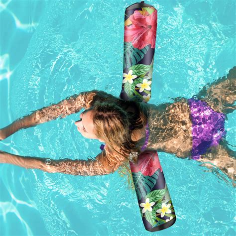 Karenhi 4 Pcs 50 Inch Jumbo Pool Noodle Hawaii Swimming